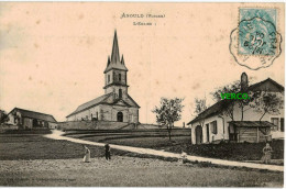 Carte Postale Ancienne De ANOULD – L'EGLISE - Anould