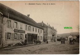 Carte Postale Ancienne De ANOULD – PLACE DE LA MAIRIE - Anould