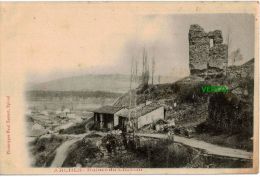 Carte Postale Ancienne De ARCHES – RUINES DU CHATEAU - Arches