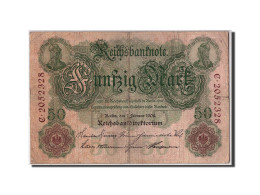 Billet, Allemagne, 50 Mark, 1908, 1908-02-07, TB - 50 Mark