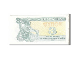 Billet, Ukraine, 3 Karbovantsi, 1991, SUP - Ucraina