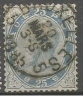 40 Obl Centrale  BXL   45 - 1883 Leopoldo II