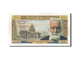 Billet, France, 5 Nouveaux Francs, 5 NF 1959-1965 ''Victor Hugo'', 1962 - 5 NF 1959-1965 ''Victor Hugo''