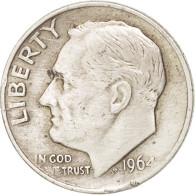 Monnaie, États-Unis, Roosevelt Dime, Dime, 1964, U.S. Mint, Philadelphie, TTB+ - 1946-...: Roosevelt