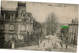 Carte Postale Ancienne De ARCHES – AVENUE DE LA GARE - Arches