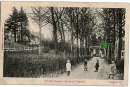 Carte Postale Ancienne De ARCHES – ENTREE DE LA PAPETERIE - Arches