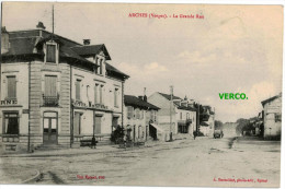 Carte Postale Ancienne De ARCHES – LA GRANDE RUE - Arches