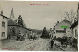 Carte Postale Ancienne De ARCHES – GRANDE RUE - Arches