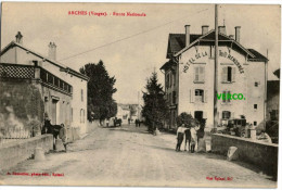 Carte Postale Ancienne De ARCHES – ROUTE NATIONALE - Arches