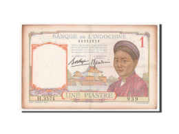 Billet, Indochine Française, 1 Piastre, 1932, TTB - Indocina