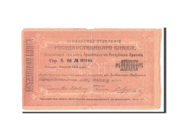 Billet, Armenia, 1000 Rubles, 1920, TB+ - Armenia