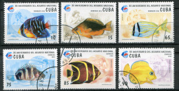 Cuba 1995 - National Aquarium - Complete Set - 6 Stamps - Usati