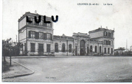 DEPT 95 : Louvres , La Gare - Louvres