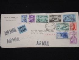 ETATS UNIS - Enveloppe Voyagée Vers La France  - à Voir - Aff. Plaisant - Lot P8387 - Storia Postale