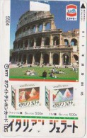 COUNTRY RELATED - JAPAN 053 - PREPAID - ITALY - ROME - ROMA - COLOSSEUM - Cultura