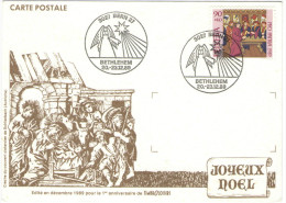 SVIZZERA - SUISSE - HELVETIA - 1989 - Carte Postale - Bethléhem Joyeux Noël - BERN - Covers & Documents