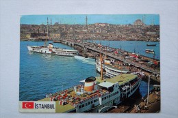 Turkey Istanbul Galata Bridge New Masque And Suleymaniye  A 36 - Turquie