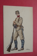 Cp Soldat Aquarelle  Signe Edy - Dyer, WH