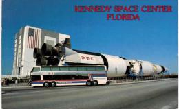 Thème - Transport - Espace - Kennedy Space Center Florida - Fusée Saturn V - Raumfahrt