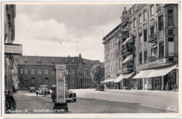 KÜSTRIN Neustadt Schützenstraße ARAL Tanksäule Oldtimer Geschäfte NSU Motorrad Mit Beiwagen + Geschäft 6.7.1942 - Neumark
