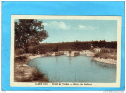 RIANS-le Canal Du Verdon-sortie Des Syphons -promeneurs Assis -années  20-30-édition Tardy - Rians