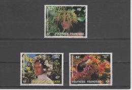 (S1206) FRENCH POLYNESIA, 1984 (Polynesian Crowns - Flower Garlands). Complete Set. Mi ## 410-412. MNH** - Neufs