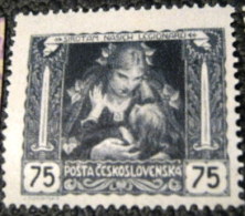 Czechoslovakia 1919 The 1st Anniversary Of Czezhoslovak Independence 75h - Mint - Ungebraucht