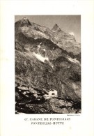Original Ansicht/ Photographie Von 1927 , Puntegliashütte , Trun , Brigels , Breil , Ca. 20x13 , Berghütte !!! - Breil/Brigels