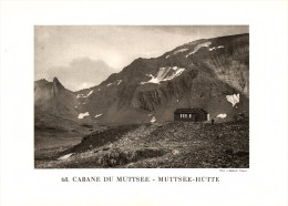 Original Ansicht/ Photographie Von 1927 , Muttseehütte , Linthal , Brigels , Breil , Ca. 20x13 , Berghütte !!! - Breil/Brigels