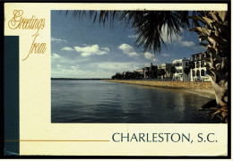 Charleston, S.C  -  Waterfront Scene  -  East Battery  -  Ansichtskarte Ca.1997    (4812) - Charleston