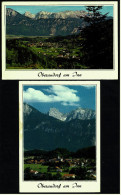 2 X Oberaudorf Am Inn  -  Mit Kaisergebirge  -  Ansichtskarten Ca.1991 / 1992    (4775) - Rosenheim