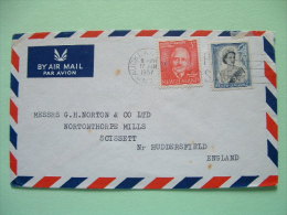 New Zealand 1957 Cover To England - Queen Elizabeth II - Sir Truby King - Plunket Society - Covers & Documents