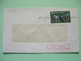 New Zealand 1976 Cover To England - Farm - Horse Cart - Lettres & Documents