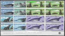 British Antarctic Territory 1983 Antarctic Seal Conservation 6v Bl Of 4 ** Mnh (23236) - Unused Stamps