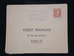 FRANCE - Entier Postal ( Enveloppe ) De Rouen Pour Paris En 1960 - à Voir - Lot P8461 - Enveloppes Types Et TSC (avant 1995)