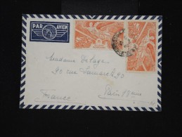 FRANCE - INDOCHINE - Enveloppe Par Avion De Saigon Pour Paris - Aff. Plaisant - à Voir - Lot P8488 - Posta Aerea