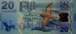 FIJI 20 DOLLARS 2013 PICK 117a UNC PREFIX "FFA" LOW SERIAL NUMBER - Fiji