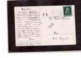 DE551 -     BAYERN POSTAL HISTORY   /   POSTCARD  NUERNBERG  18.8.1918 - Covers & Documents