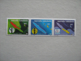 NOUVELLE CALEDONIE    P 611/613  613A  * *    LES TROIS PROVINCES - Unused Stamps