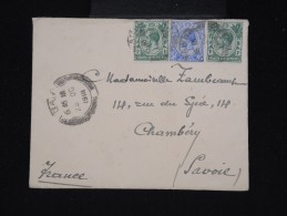 GRANDE -BRETAGNE - STRAITS SETTLEMENTS - Enveloppe Pour Chambéry En 1918 - Aff. Plaisant - à Voir - Lot P8503 - Straits Settlements