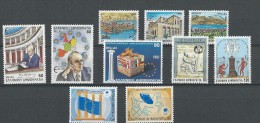 Grèce: 1777/ 1778 + 1812 + 1844/ 1845 ** - Unused Stamps