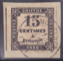 France Taxe N°3 - Oblitéré - TB - 1859-1959 Gebraucht