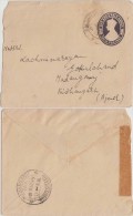 Br India, King George VI, Postal Envelope, Sent To Kishangarh, Inde Indien - Kishengarh
