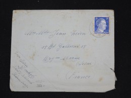 LUXEMBOURG - Enveloppe Pour La France Avec Contole Postal - à Voir - Lot P8535 - 1940-1944 Occupation Allemande