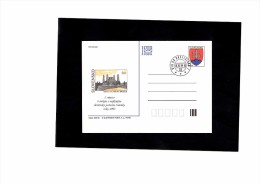 Entier Postal Oblitéré 1994 Election Du Plus Beau Timbre 1993 Monument STEFANIK à Bradlo - Cartoline Postali