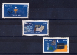 BRAZIL 2001 New Millennium - Unused Stamps