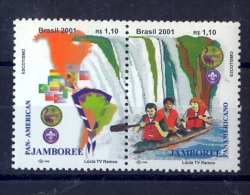 BRAZIL 2001 Pan American Jamboree - Nuevos