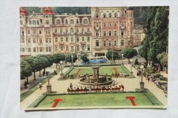 Czech Republic Marianske Lazne Stalinovo Namesti Stamp 1957 A 38 - Eslovaquia