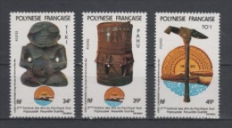 (S1199) FRENCH POLYNESIA, 1980 (South Pacific Arts Festival). Complete Set. Mi ## 309-311. MNH** - Ungebraucht