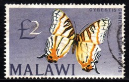 Malawi - 1966 £2 Butterfly (o) # SG 262 , Mi 51 - Farfalle